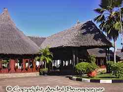 Hotel Neptune Paradise **** am strand in Diani Beach Kenia.